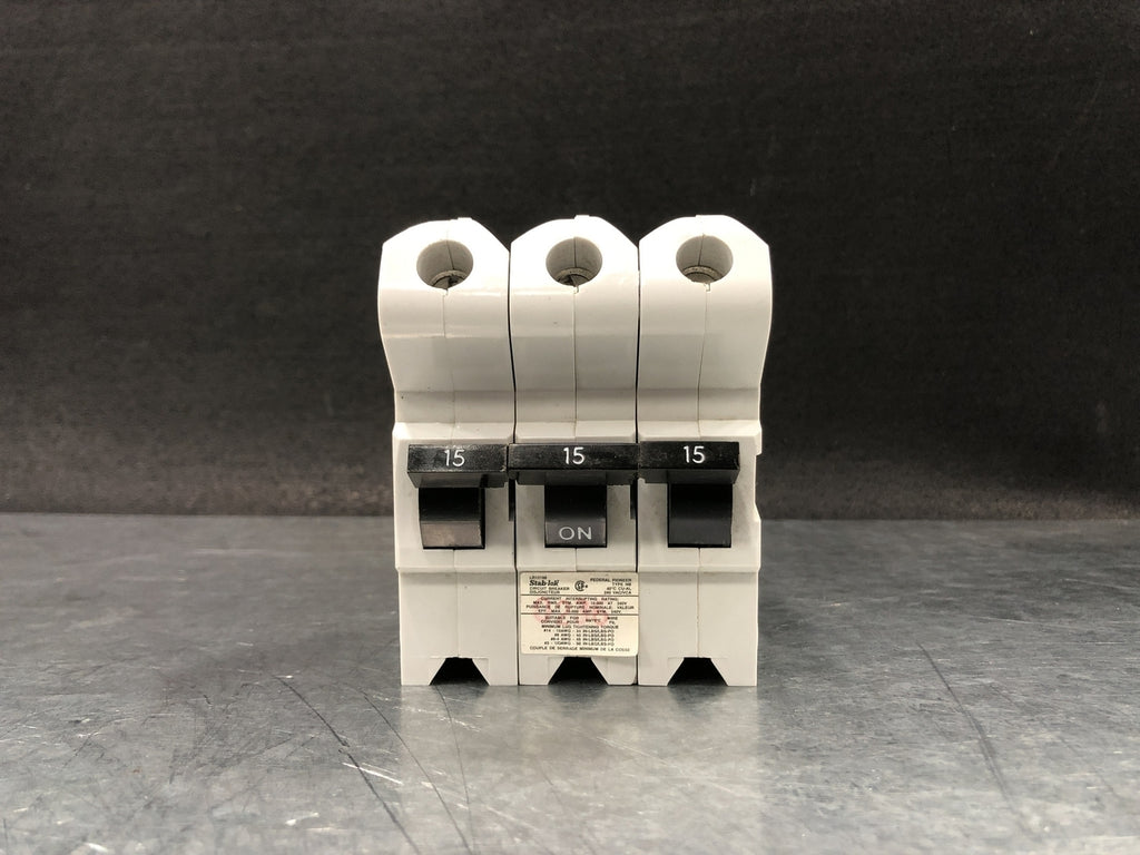 FEDERAL PIONEER 15 Amp, 3 Pole, 240 volts Circuit Breaker NB315