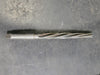 EASICUT 7/8" HSS Spiral Flute Taper Shank Reamer, Left Hand