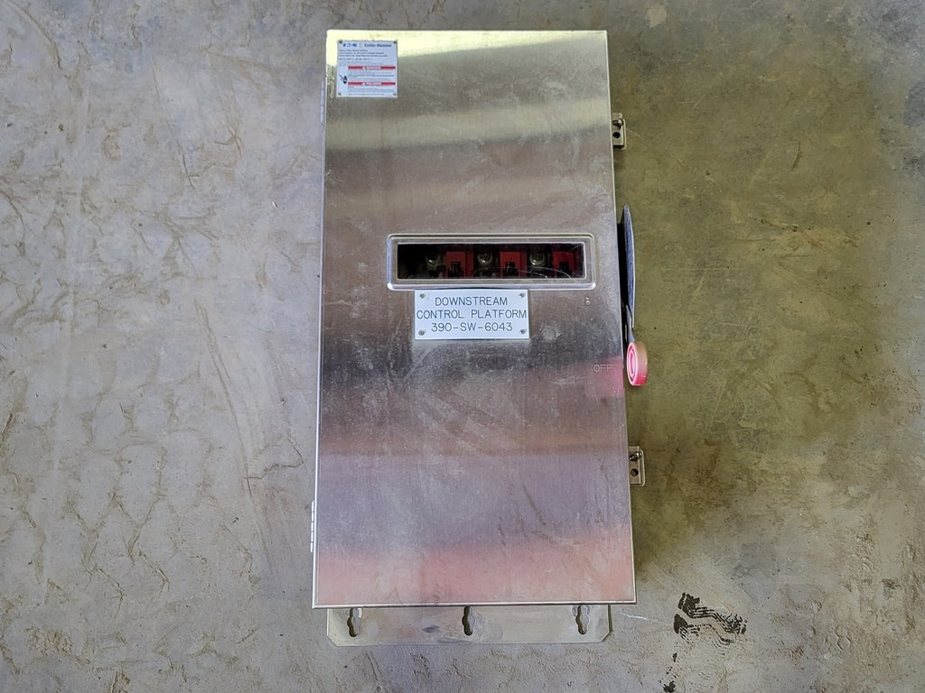 EATON Scrap - 200 Amp, 3 Pole,  600 volts Heavy Duty Safety Switch 4HD364NFW