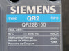 SIEMENS 150 Amp, 2 Pole, 240 volts Circuit Breaker QR22B150 w/ Trip