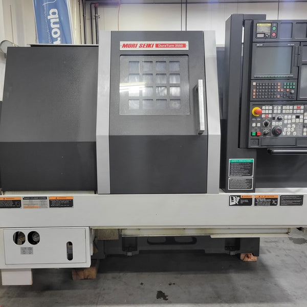 MORI SEIKI DuraTurn 2550MC CNC Lathe w/ Mayfran Chip Feeder
