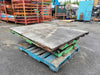 AMERICAN MANUFACTURING COMPANIES 4,000 lb Roller Top Hydraulic Scissor Lift Table 