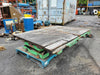 AMERICAN MANUFACTURING COMPANIES 4,000 lb Roller Top Hydraulic Scissor Lift Table 