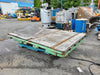 AMERICAN MANUFACTURING COMPANIES 4,000 lb Roller Top Hydraulic Scissor Lift Table 