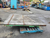 AMERICAN MANUFACTURING COMPANIES 4,000 lb Roller Top Hydraulic Scissor Lift Table 