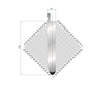 EUROSTAMP Part No. 1293 @ 805mm 60 Degree Thick Material Punch (Segmented)