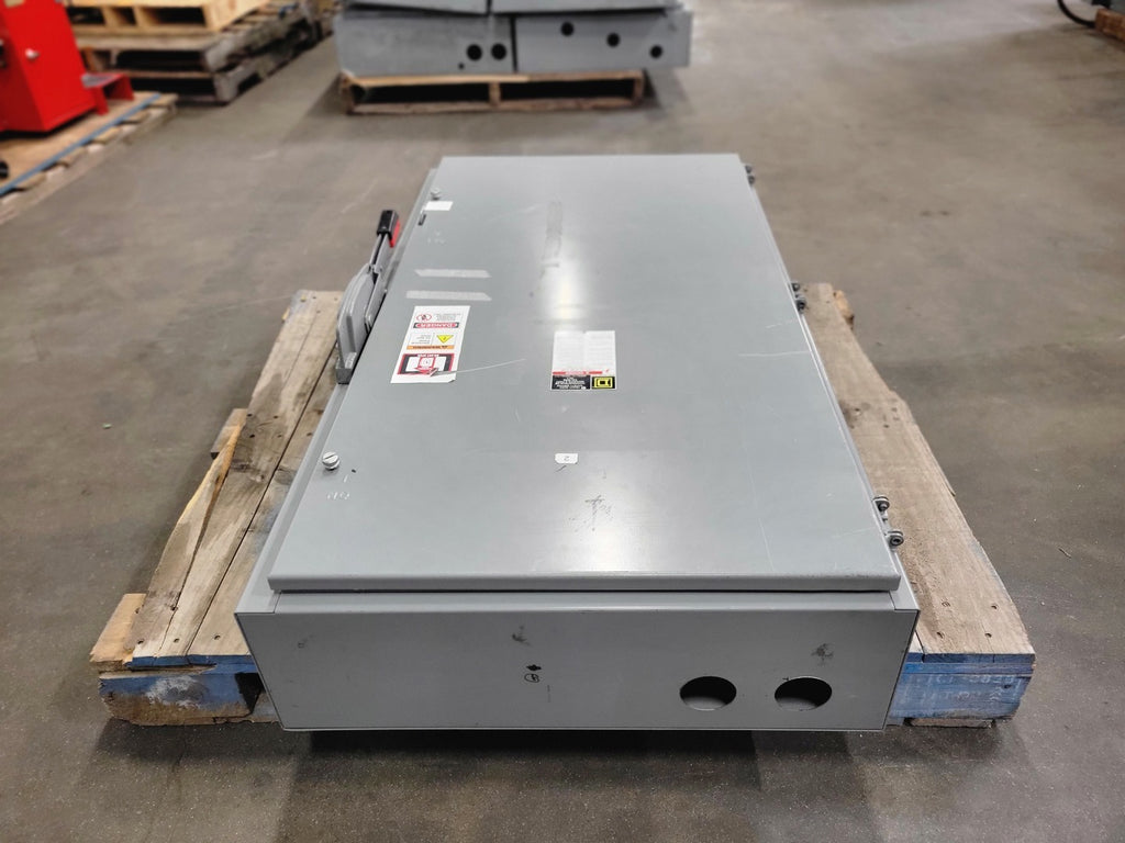 SQUARE D 400 Amp 3 Pole 600 volts Fused Disconnect Switch CH365