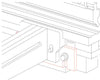 EUROSTAMP Part No. 4011 @ 300mm Nr. 1 Clamp for Front Support Arm