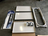 VOLVO 33" x 18" x 47" 3-Shelf Rolling cart w/ 3" Swivel Casters