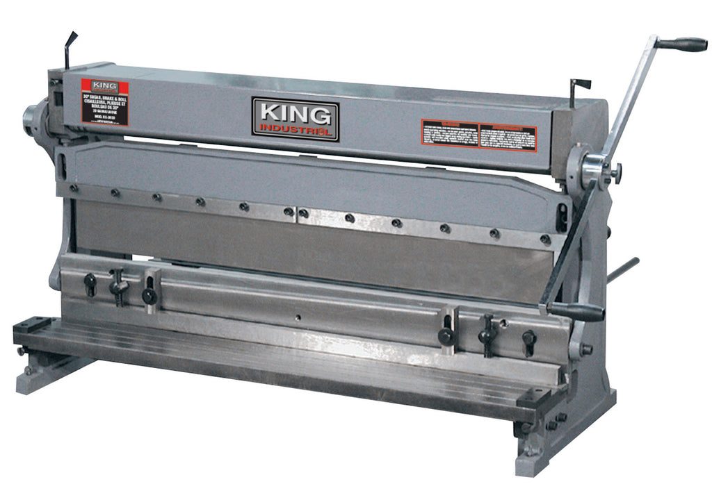 KING CANADA 40" x 20 Ga. 3-in-1 Brake Shear & Roll KC-4020 