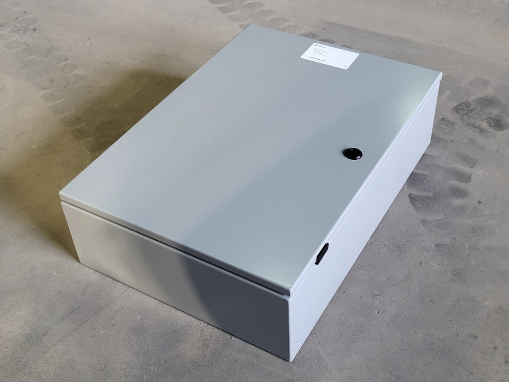 HAMMOND MANUFACTURING 4/3R Mild Steel Splitter Box 24" x 17" x 6" CN4SB403