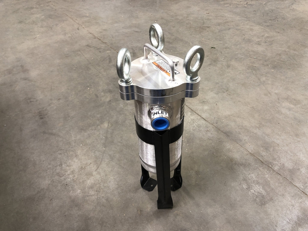 ROSEDALE 300PSI 1" NPT Basket Strainer Aluminum H503GP300AL2AVCL-1.OP-B 
