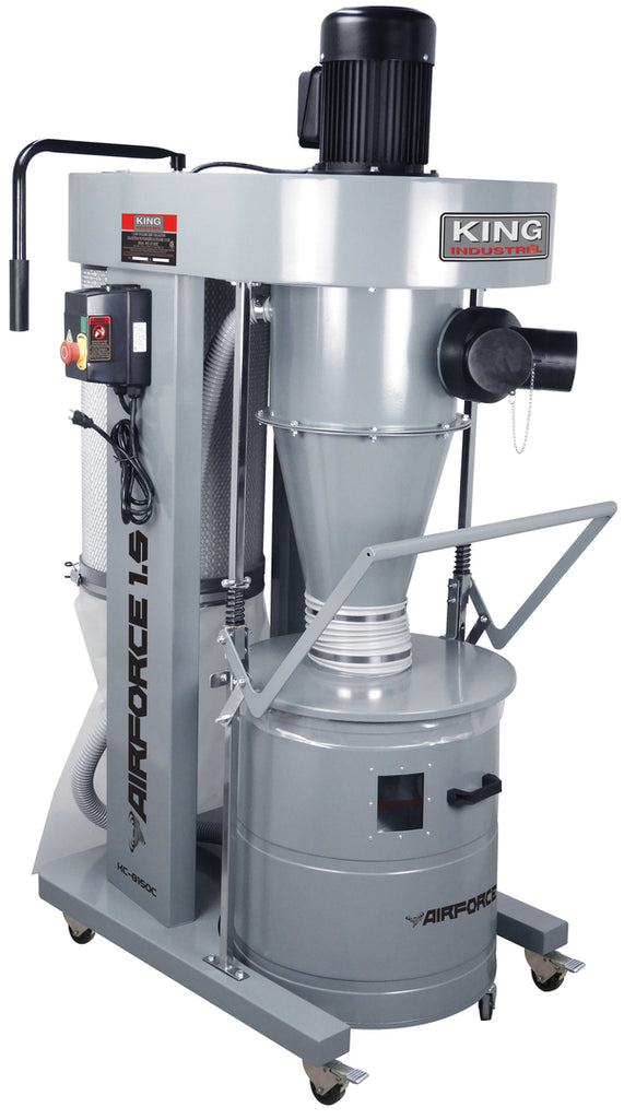 KING CANADA 1.5 HP Cyclone Dust Collector No. KC-8150C 