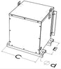 BEAVER 75 kVA Isolation Transformer, 600 pri. volts, 120/208 sec. volts TER75T-H34A