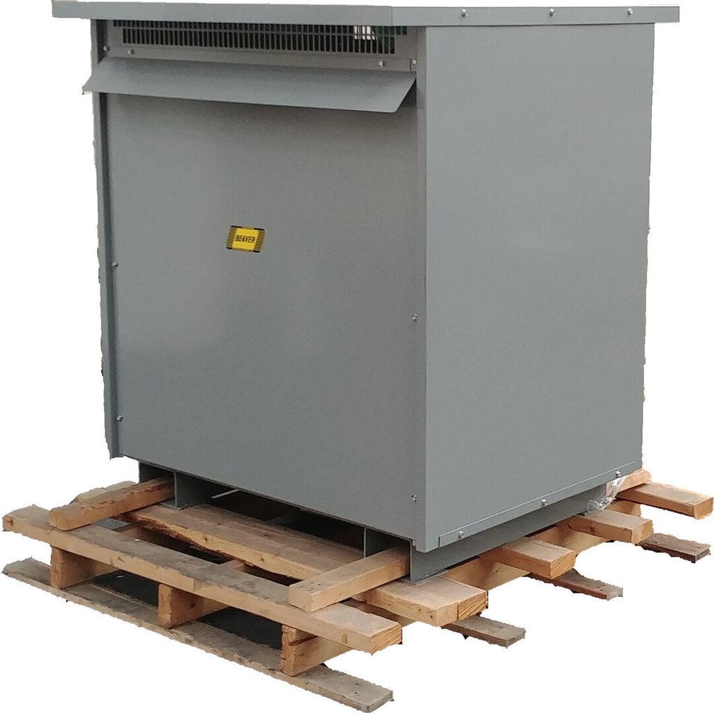 BEAVER 300 kVA Isolation Transformer, 600 pri. volts, 120/208 sec. volts TVR300T-H34A3