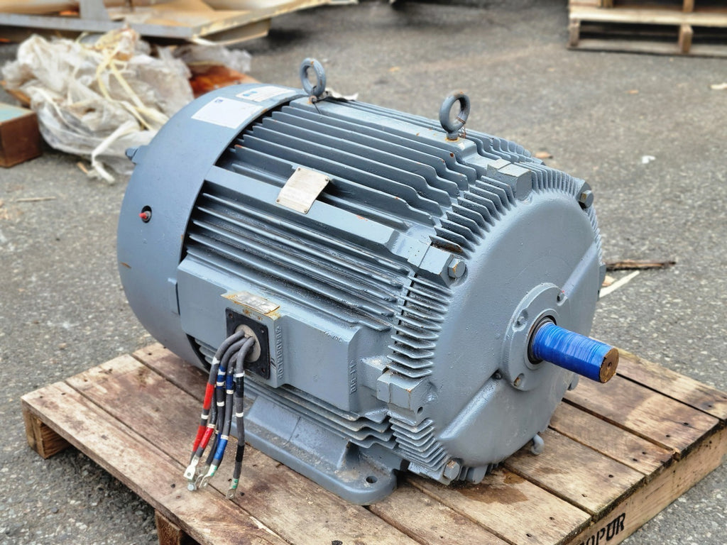 WESTINGHOUSE 100/25 hp, 575 volts, 1780/890 rpm, 444TS Electric Motor Type HSB