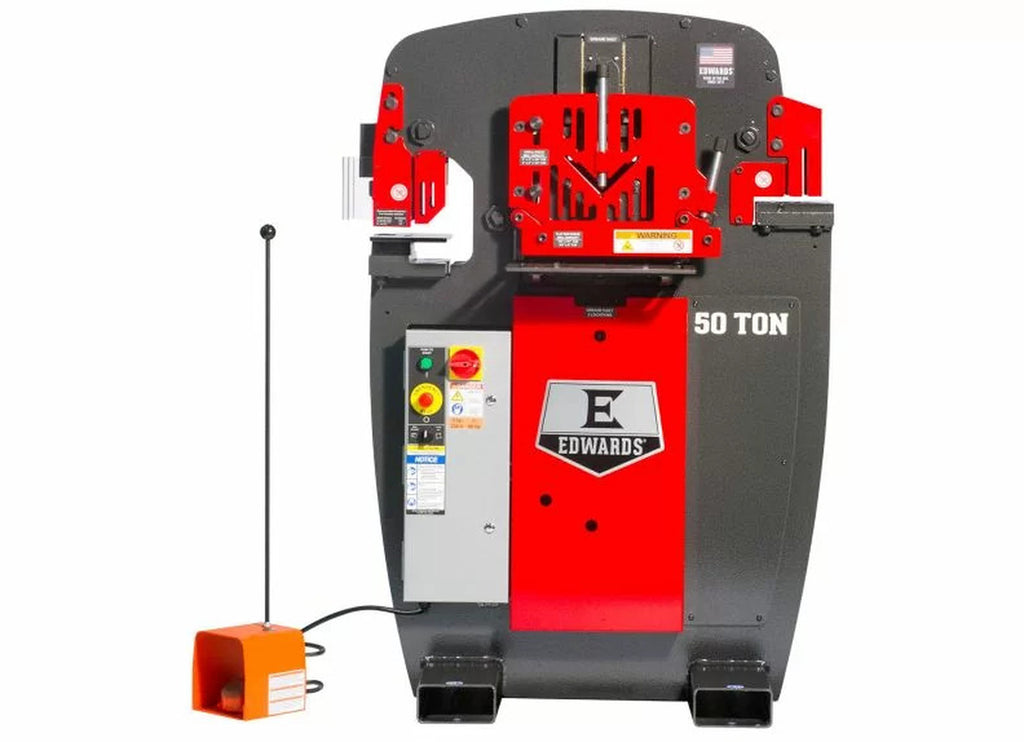 EDWARDS 50 Ton Ironworker 208V, 3 ph w/ Powerlink ED9-IW50-3P208-A