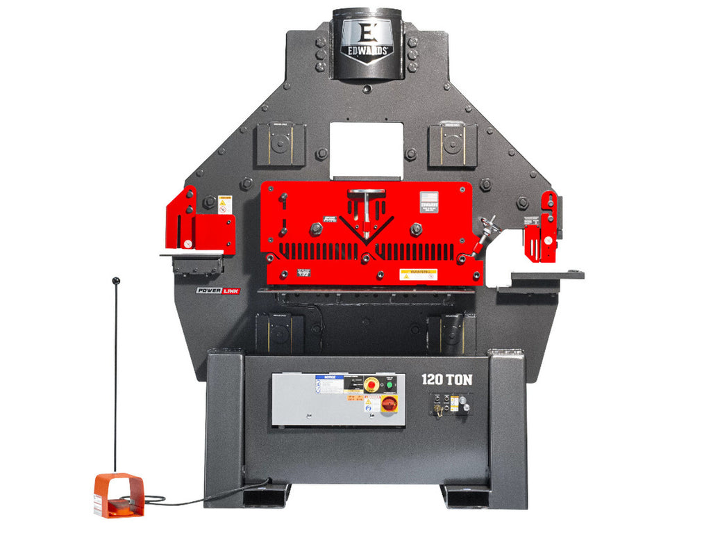 EDWARDS 120 Ton Ironworker 575V, 3 ph w/ Powerlink ED9-IW120-3P575-A