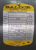 BALDOR 3 hp, 230/460 volts, 1160 rpm, 213T Electric Motor