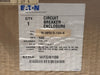 EATON 100 Amp, 3 Pole, 600 volts Circuit Breaker HFD3100S w/ WFDN100 Enclosure 
