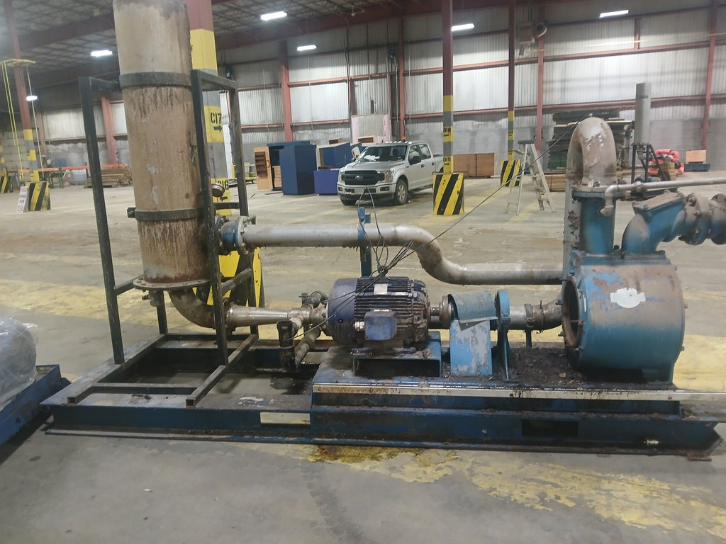 CROWN P06LC Self-Priming Solids Handling Pump w/ 30 hp Motor
