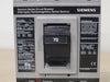 SIEMENS 70 Amp, 3 Pole, 600 volts Circuit Breaker HFXD63B070 w/ Trip