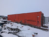 40 ft Insulated Shipping Container on a Skid w/ Shelving & Electrical - 24687