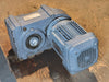 SEW-EURODRIVE 90.59:1 Gear Reducer FA67A w/ 1.5 hp Electric Motor DRN90S4/FG/RI