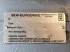 SEW-EURODRIVE 90.59:1 Gear Reducer FA67A w/ 1.5 hp Electric Motor DRN90S4/FG/RI