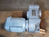 SEW-EURODRIVE 90.59:1 Gear Reducer FA67A w/ 1.5 hp Electric Motor DRN90S4/FG/RI