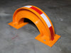 HMA GROUP BP Lower Drift Sensor Bumper Heavy-Duty Steel Protective Guard with Reflective Tape