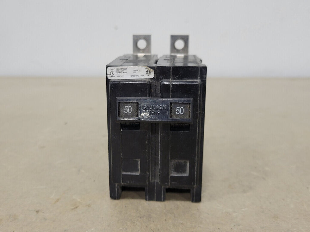 EATON 50 Amp, 2 Pole, 120/240 volts, Circuit Breaker QBHW2050