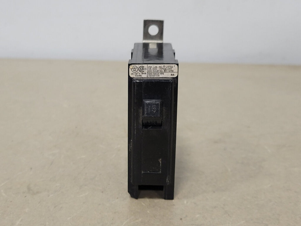 WESTINGHOUSE 15 Amp, 1 Pole, 120/240 volts Circuit Breaker BA115