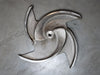 Impeller Pump, Goulds 3175M 6x8-18 Impeller, 2/4 Vane, 316 SS