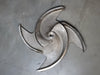 Impeller Pump, Goulds 3175M 6x8-18 Impeller, 2/4 Vane, 316 SS