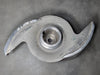 GOULDS Pump Impeller, 3175S 4x6-14, 2 Vane, 316SS, 259-75-1203, D00137A02-1203