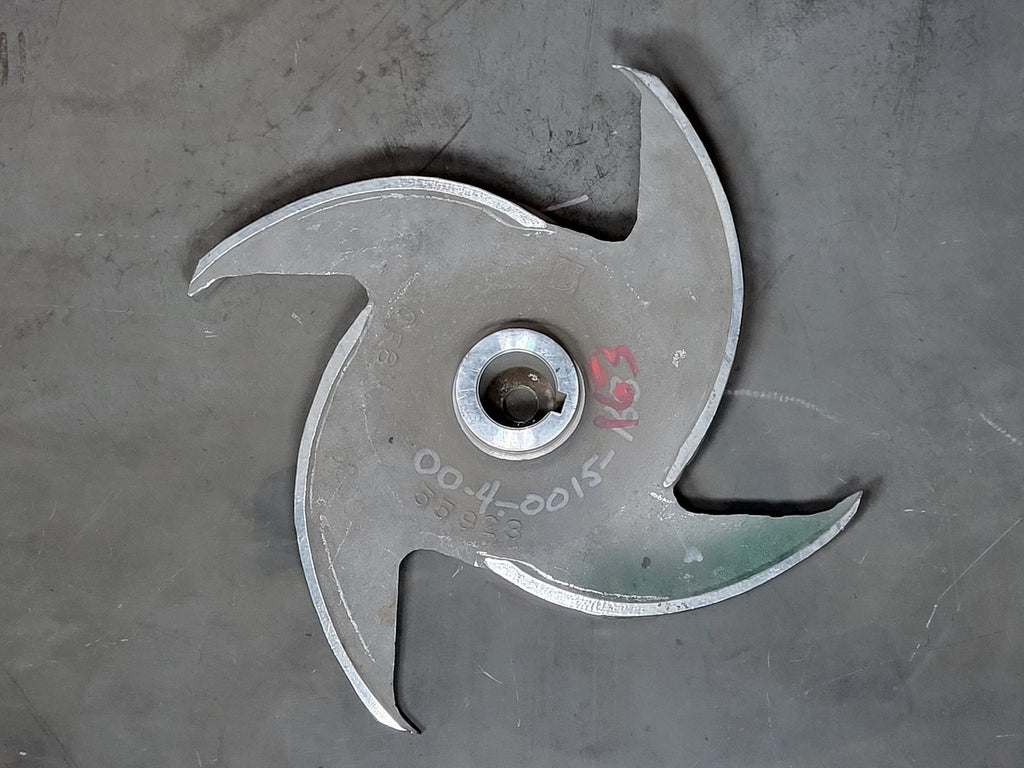 Pump Impeller, 4 Vane, CF8M, 55923