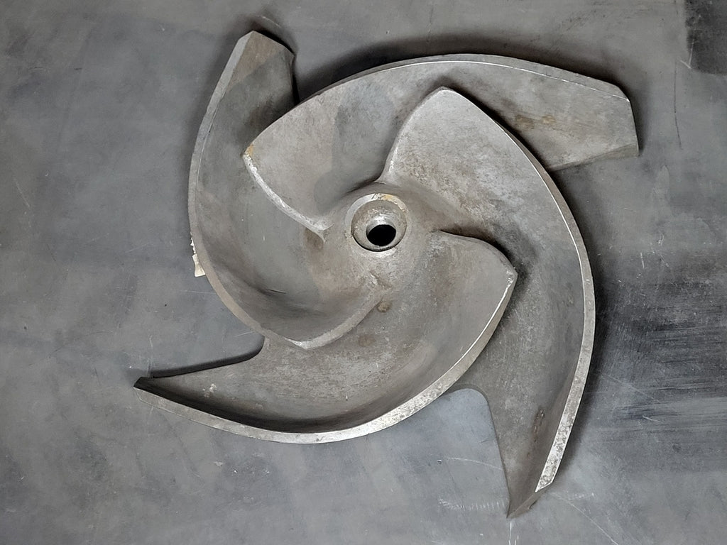 GOULDS Pump Impeller, 4 Vane, 316SS, 259-75-1203