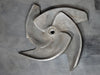 GOULDS Pump Impeller, 4 Vane, 316SS, 259-75-1203