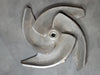 GOULDS Pump Impeller, 4 Vane, 316SS, 259-75-1203