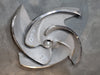 Pump Impeller, 8x10-18H, 4-Vane, 316