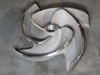 Pump Impeller, 8x10-18H, 4-Vane, 316