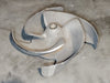 GOULDS Pump Impeller, 3175L, 14x14-12, 4-Vane, 259-73