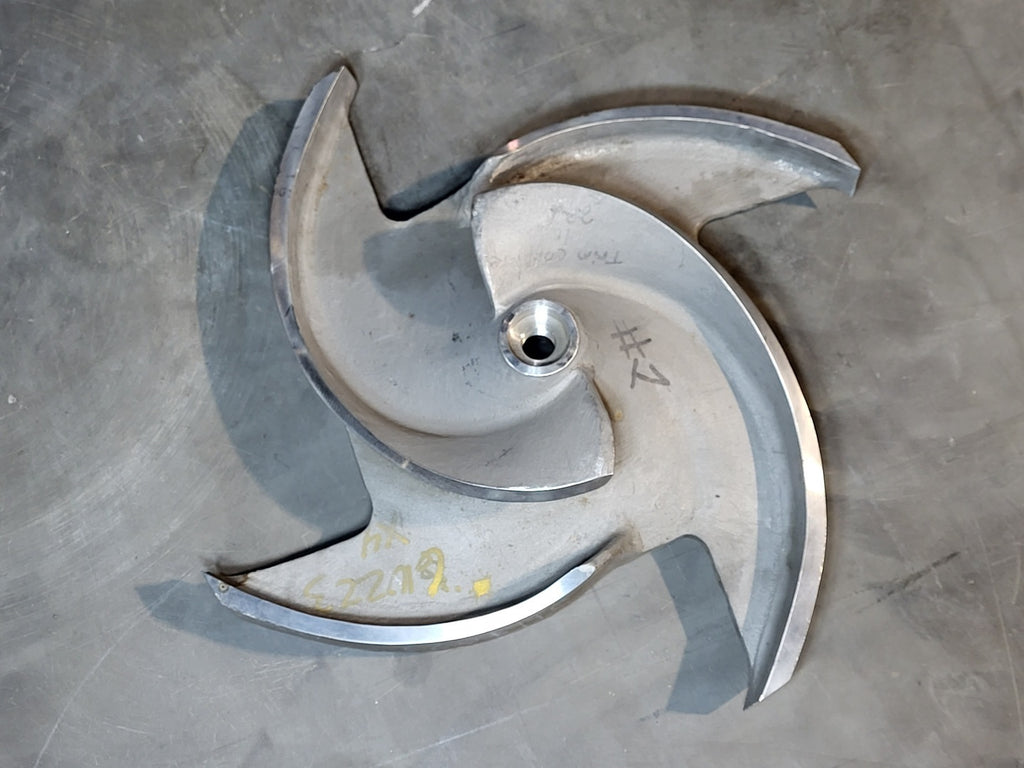 Pump Impeller, 6x8-22, 4-Vane, 316SS
