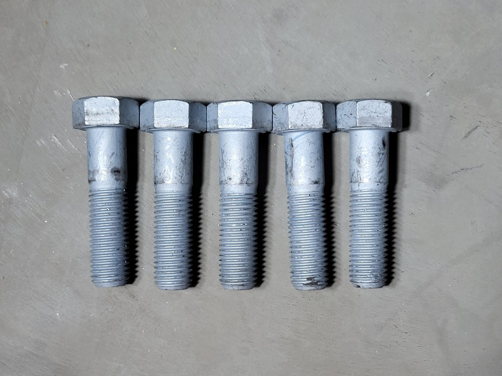 CATERPILLAR Hex Head Bolt 7/8" - 9 x 3-1/2", Grade 8, 299-3436 (Box of 5)
