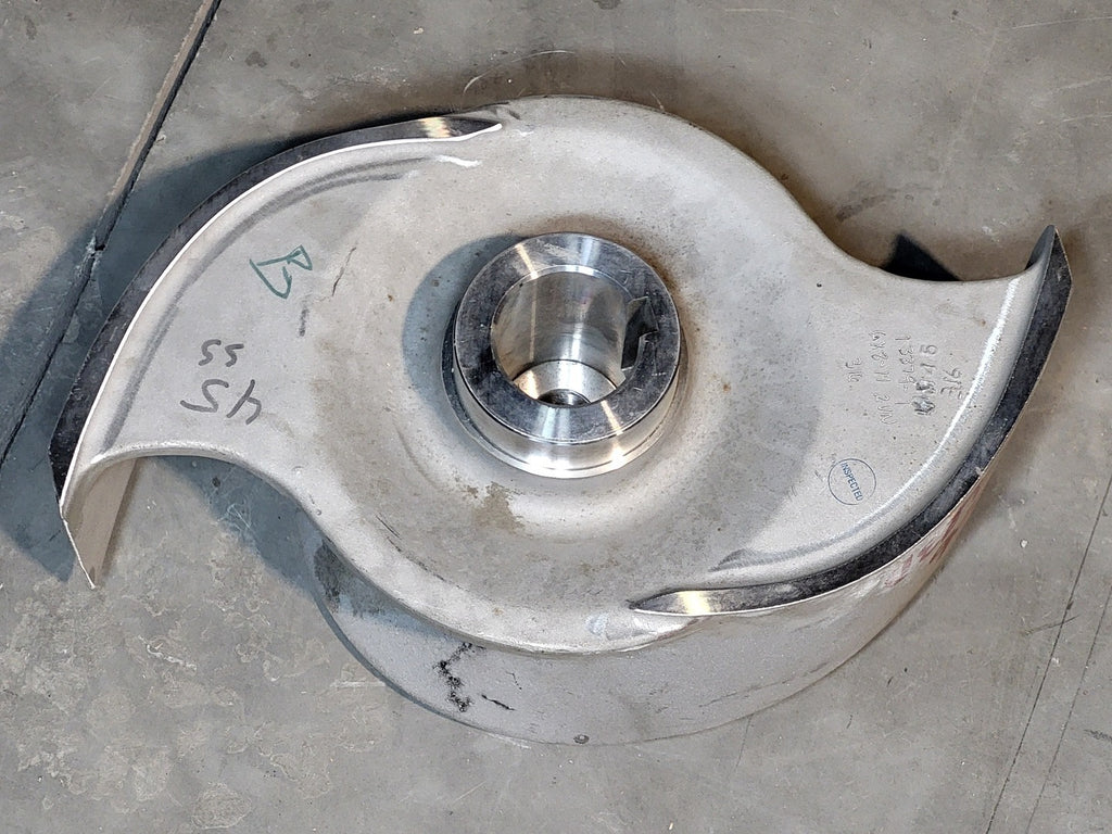 GOULDS 2-Vane Impeller for 3175S Pump, Size 6x8x14, 257-103-1203