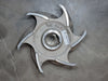 GOULDS 6-Vane Impeller 316SS for 3175M Pump, Size 8x10x14, D00150A02