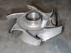 GOULDS 6-Vane Impeller 316SS for 3175M Pump, Size 8x10x14, D00150A02