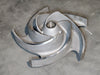 GOULDS 5-Vane Pump Impeller 316SS, Size 6x8x18, 84528-2