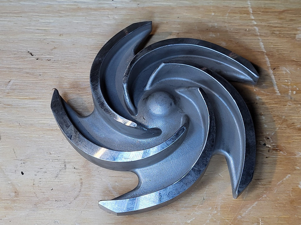 GOULDS 5-Vane Impeller CF8M for 3196ST Pump Size 1x1.5-6, R76781-1203